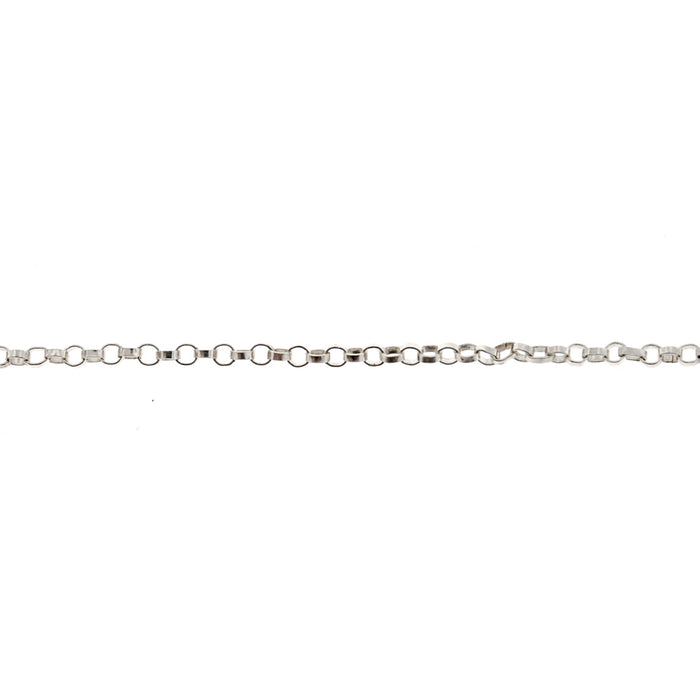 Myron Toback Inc. Sterling Silver 13MM Rolo Chain