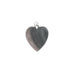 Sterling Silver Heart Tag with Ring  Myron Toback Inc. Sterling Silver Heart Tag with Ring