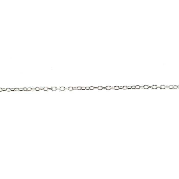 Myron Toback Inc. Sterling Silver 1MM Cable Chain