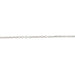 Myron Toback Inc. Sterling Silver 1MM Cable Chain