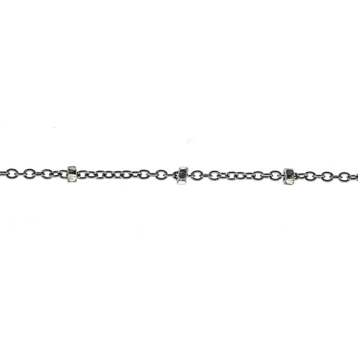 Sterling Silver 1MM Satellite Cable Chain  Myron Toback Inc. Sterling Silver 1MM Satellite Cable Chain