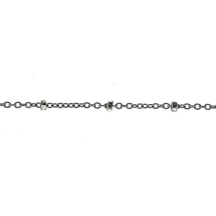 Myron Toback Inc. Sterling Silver 1MM Satellite Cable Chain