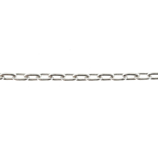 Sterling Silver 2.1MM Drawn Cable Chain  Myron Toback Inc. Sterling Silver 2.1MM Drawn Cable Chain