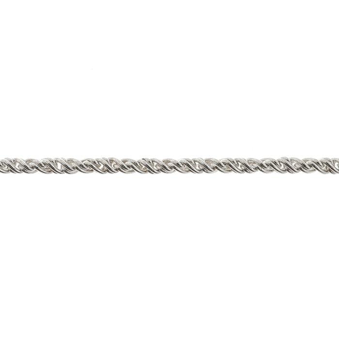 Sterling Silver 2.1MM Twisted Rope Chain  Myron Toback Inc. Sterling Silver 2.1MM Twisted Rope Chain
