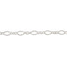Sterling Silver 2.3MM 3&1 Cable Chain  Myron Toback Inc. Sterling Silver 2.3MM 3&1 Cable Chain