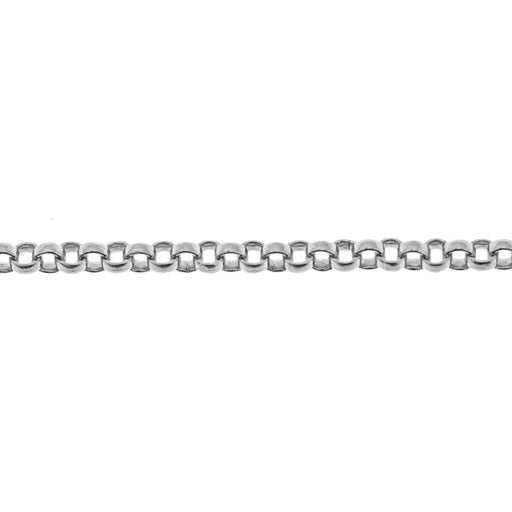 Myron Toback Inc. Sterling Silver 2.3MM Rolo Chain