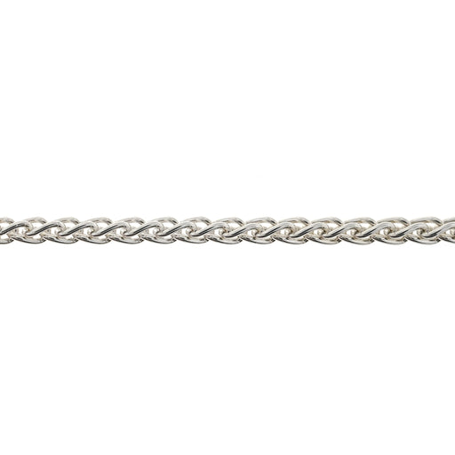 Myron Toback Inc. Sterling Silver 2.4MM Wheat Chain