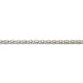 Sterling Silver 2.4MM Wheat Chain  Myron Toback Inc. Sterling Silver 2.4MM Wheat Chain