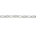 Sterling Silver 2.5MM Elongated Flat Cable Chain  Myron Toback Inc. Sterling Silver 2.5MM Elongated Flat Cable Chain