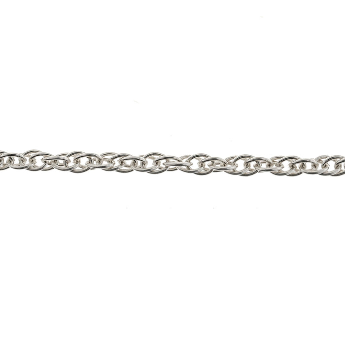 Sterling Silver 2.5MM Rope Chain  Myron Toback Inc. Sterling Silver 2.5MM Rope Chain