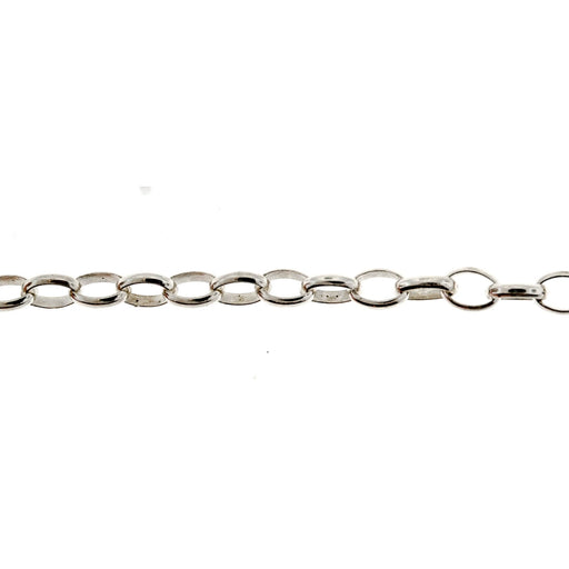 Sterling Silver 2.75MM Oval Rolo Chain  Myron Toback Inc. Sterling Silver 2.75MM Oval Rolo Chain