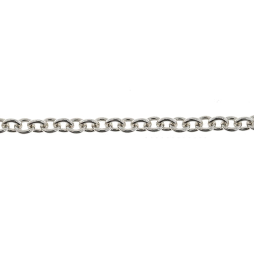 Myron Toback Inc. Sterling Silver 2.8MM Cable Chain