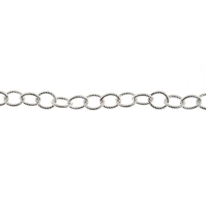 Sterling Silver 3.2MM Twisted Cable Chain  Myron Toback Inc. Sterling Silver 3.2MM Twisted Cable Chain