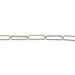 Sterling Silver 3.3MM Elongated Cable Chain  Myron Toback Inc. Sterling Silver 3.3MM Elongated Cable Chain