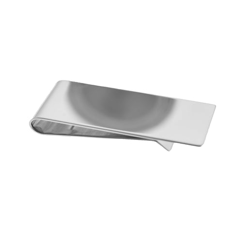 Myron Toback Inc. Sterling Silver 3/4" Plain Shiny Money Clip