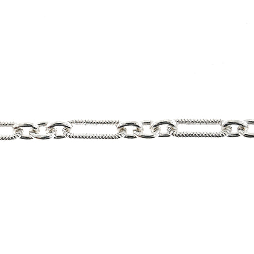 Myron Toback Inc. Sterling Silver 3.5MM Long & Short Chain