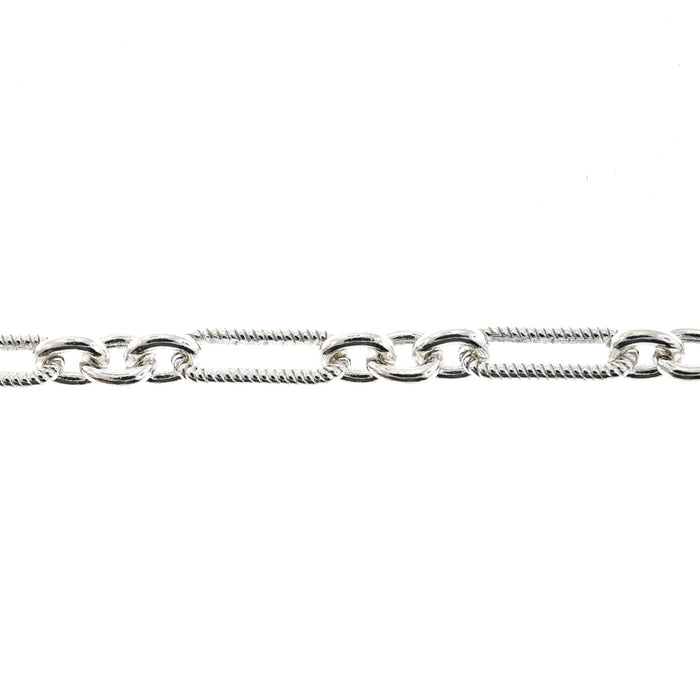 Sterling Silver 3.5MM Long & Short Chain  Myron Toback Inc. Sterling Silver 3.5MM Long & Short Chain