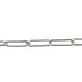 Sterling Silver 3.8MM Elongated Cable Chain  Myron Toback Inc. Sterling Silver 3.8MM Elongated Cable Chain