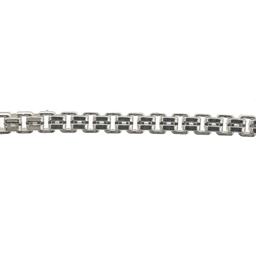 Sterling Silver 3MM Square Box Chain  Myron Toback Inc. Sterling Silver 3MM Square Box Chain