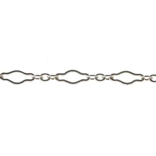 Myron Toback Inc. Sterling Silver 4.5MM Long & Short Chain