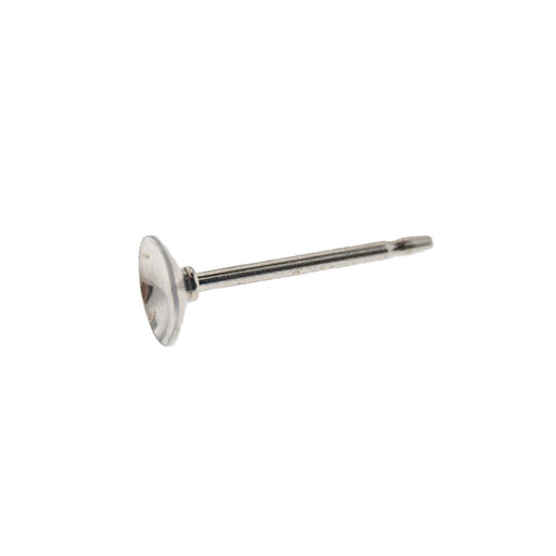 Myron Toback Inc. Sterling Silver 4MM Cup Post