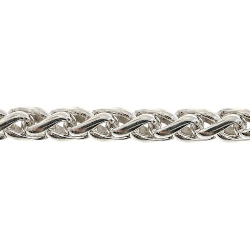 Myron Toback Inc. Sterling Silver 5.1MM Spiga Chain