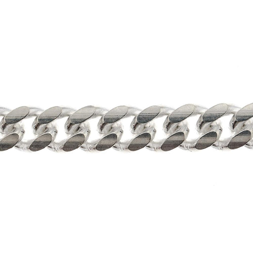 Sterling Silver 5.5MM Curve Curb/Cuban Chain  Myron Toback Inc. Sterling Silver 5.5MM Curve Curb/Cuban Chain