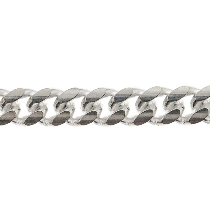 Sterling Silver 5.5MM Curve Curb/Cuban Chain  Myron Toback Inc. Sterling Silver 5.5MM Curve Curb/Cuban Chain
