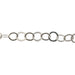 Myron Toback Inc. Sterling Silver 5.5MM Round Flat Cable Chain