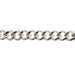 Sterling Silver 5.8MM Flat Curb Chain  Myron Toback Inc. Sterling Silver 5.8MM Flat Curb Chain