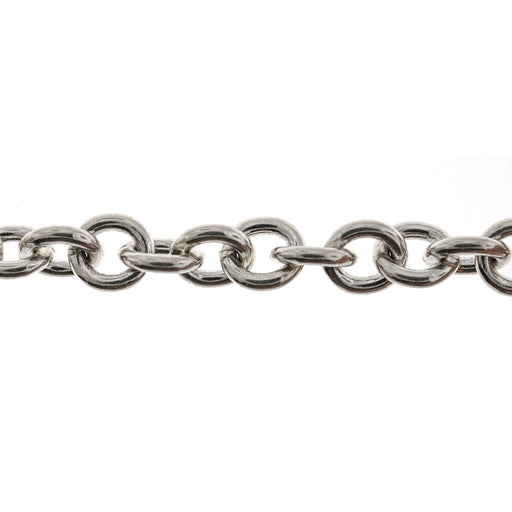 Sterling Silver 5.9MM Cable Chain  Myron Toback Inc. Sterling Silver 5.9MM Cable Chain