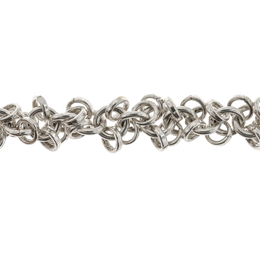 Sterling Silver 5MM Ring Chain  Myron Toback Inc. Sterling Silver 5MM Ring Chain
