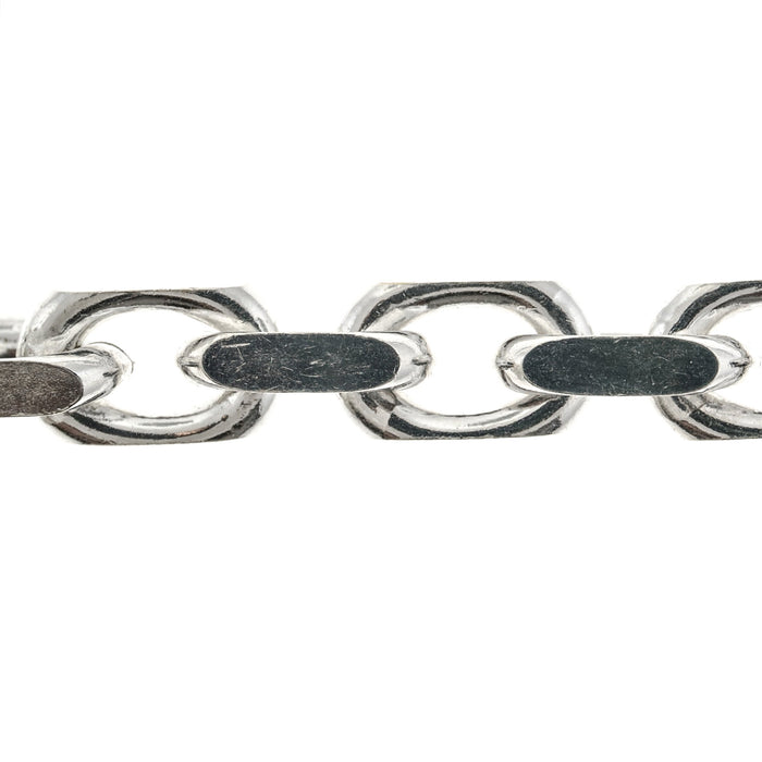 Sterling Silver 8MM Diamond Cut Cable Chain  Myron Toback Inc. Sterling Silver 8MM Diamond Cut Cable Chain