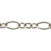 Sterling Silver 8MM Figaro Cable Link Chain  Myron Toback Inc. Sterling Silver 8MM Figaro Cable Link Chain