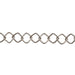 Sterling Silver 9MM Trace Square Chain  Myron Toback Inc. Sterling Silver 9MM Trace Square Chain