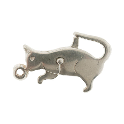 Myron Toback Inc. Sterling Silver Cat Clasp