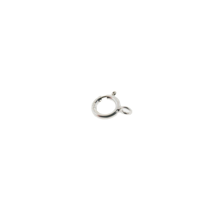 Sterling Silver Closed Spring Rings  Myron Toback Inc. Sterling Silver Closed Spring Rings