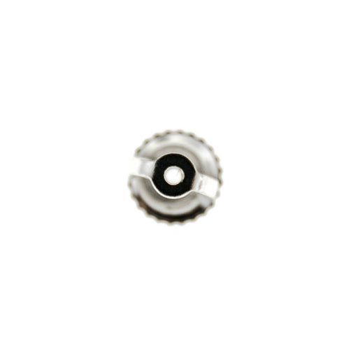 Sterling Silver Earring Screw Back  Myron Toback Inc. Sterling Silver Earring Screw Back