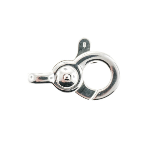 Sterling Silver 925 Revolving Hook and Eye clasp (hook 23mm; eye