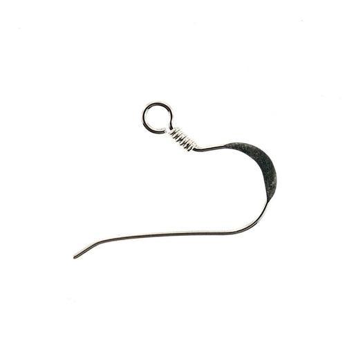 Sterling Silver Fish Hook Earring  Myron Toback Inc. Sterling Silver Fish Hook Earring