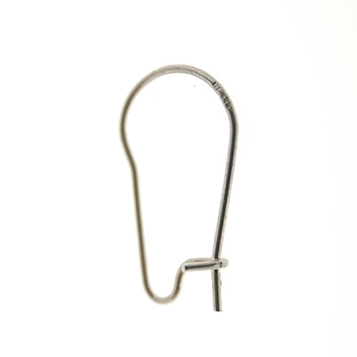 Sterling Silver Kidney Ear Wire  Myron Toback Inc. Sterling Silver Kidney Ear Wire
