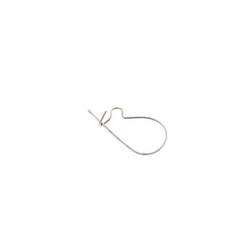 Sterling Silver Kidney Ear Wire  Myron Toback Inc. Sterling Silver Kidney Ear Wire