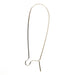 Sterling Silver Large Kidney Ear Wire  Myron Toback Inc. Sterling Silver Large Kidney Ear Wire