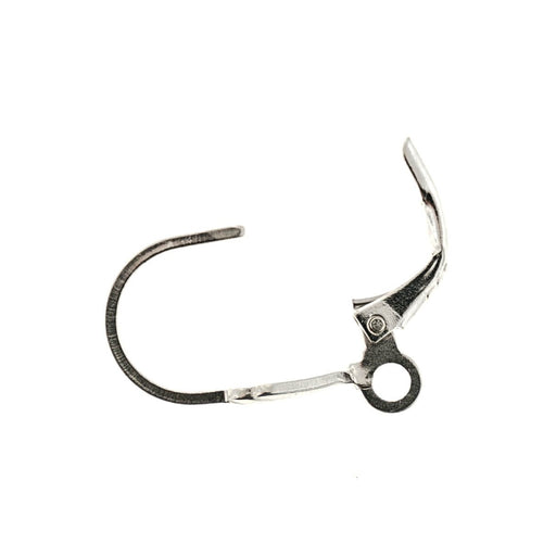 Sterling Silver Lever Back  Myron Toback Inc. Sterling Silver Lever Back