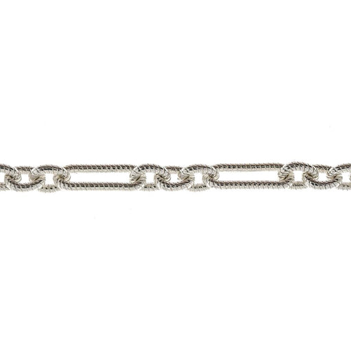 Sterling Silver Long & Short Cable Chain  Myron Toback Inc. Sterling Silver Long & Short Cable Chain