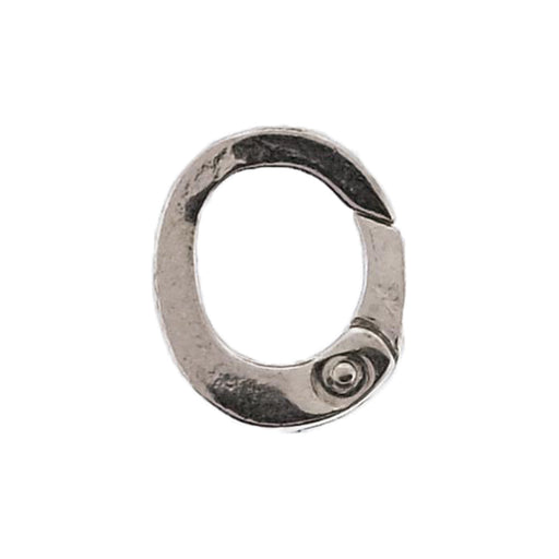 Myron Toback Inc. Sterling Silver Oval Clasp