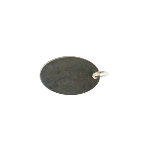 Sterling Silver Oval Tag  Myron Toback Inc. Sterling Silver Oval Tag