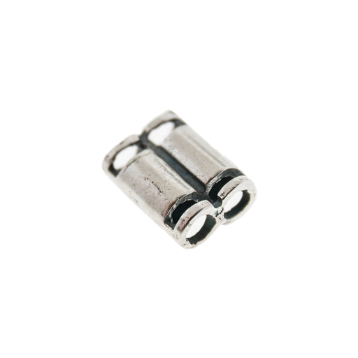 Sterling Silver Plain Slider Bead  Myron Toback Inc. Sterling Silver Plain Slider Bead