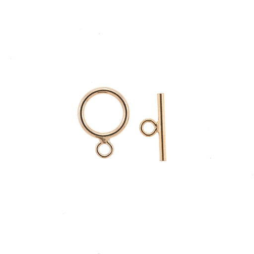 Myron Toback Inc. Vermeil Toggle 12MM Ring & 19MM Bar